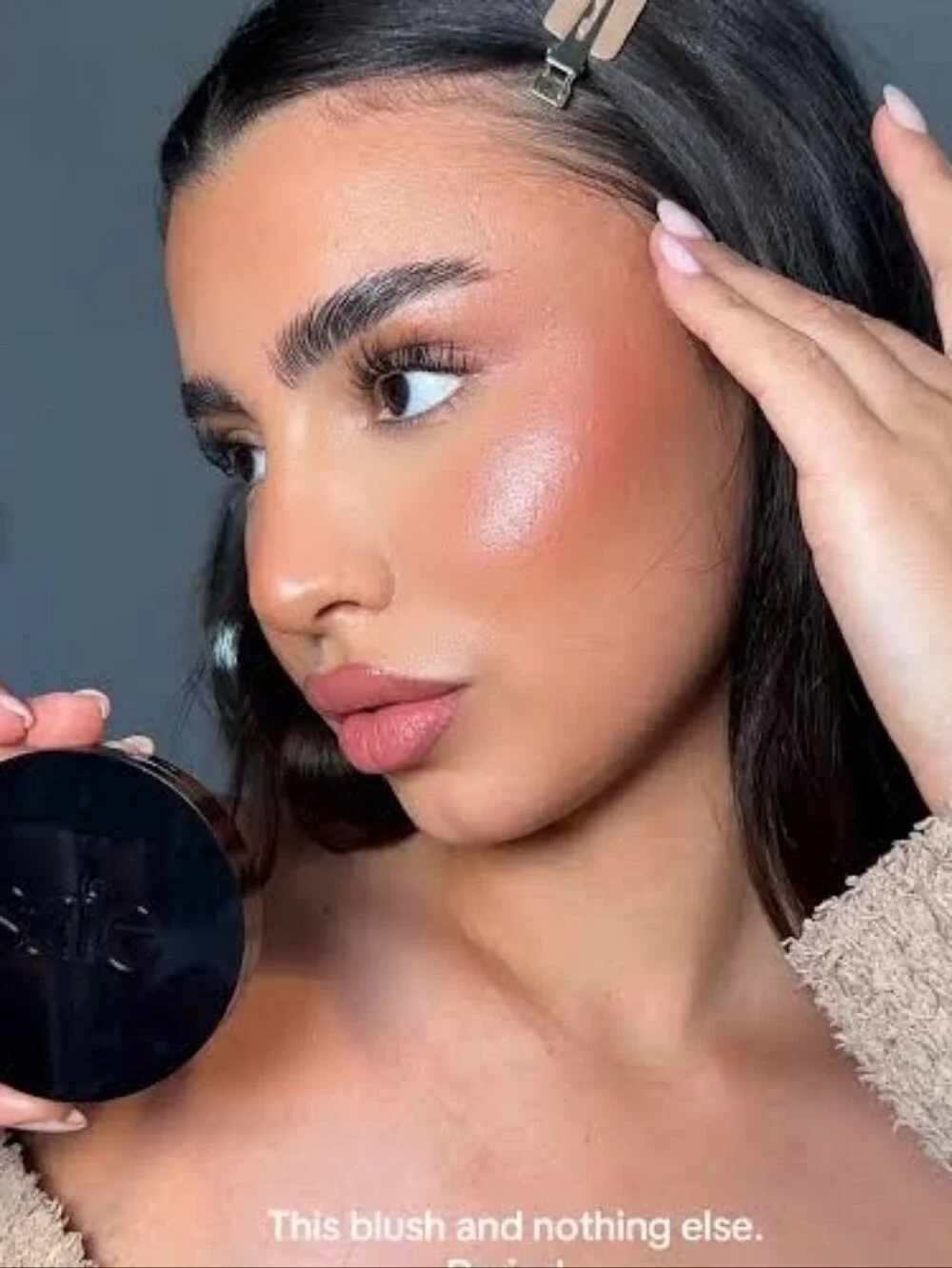 Saie mauve glow
